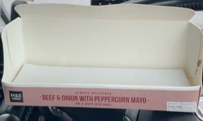 Beef & Onion With Peppercorn Mayo