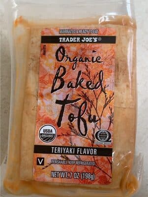 Teriyaki Flavor Organic Baked Tofu