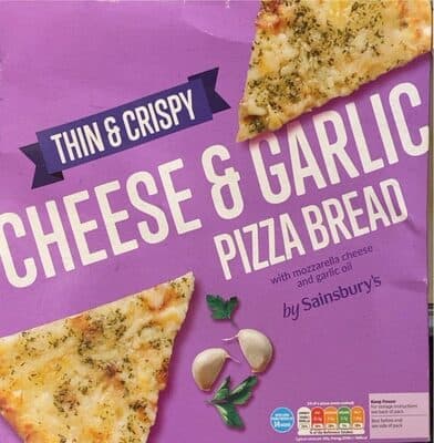Cheese And Garlic Pizza Bread