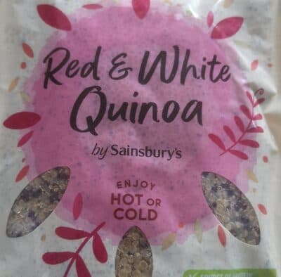 Red and white quinoa