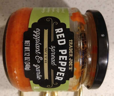Red Pepper Spread With Eggplant & Garlic