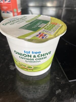 Cottage Cheese with Onion and Chive