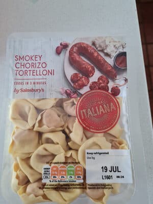 Smokey Chorizo Tortelloni