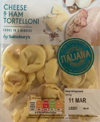 Cheese & Ham Tortelloni