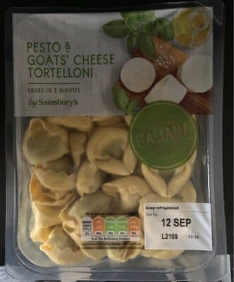 Pesto & Goats' Cheese Tortelloni