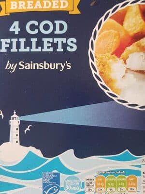 Breaded Cod Fillets