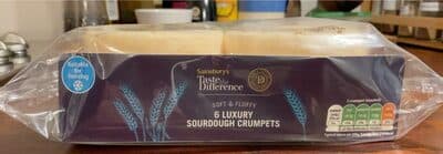 Taste the Difference Luxury Sourdough Crumpets