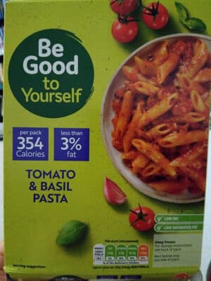 Be Good to Yourself Tomato and Basil Pasta