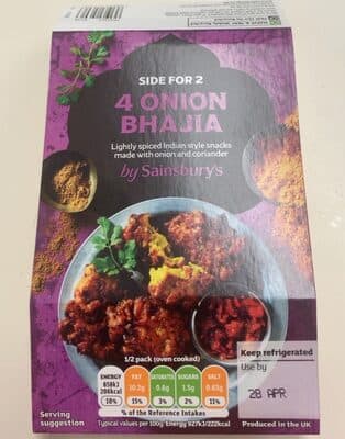 Onion bhajia