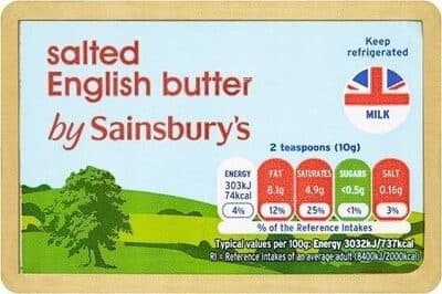 Salted English Butter