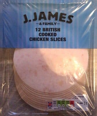 Chicken slices