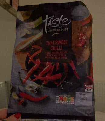 Taste The Difference Thai Sweet Chilli Hand Cooked Crisps