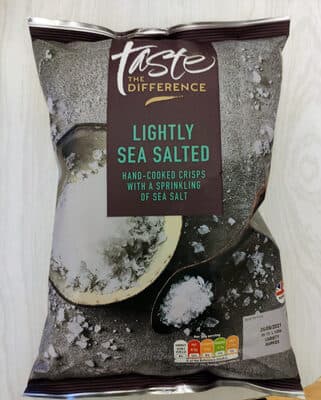 Lightly sea salted