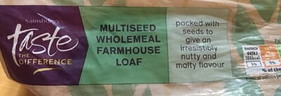 Multiseed Wholemeal Farmhouse Loaf