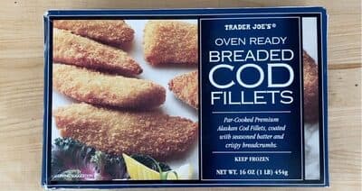 Trader Joes Oven Ready Breaded Cod Fillets