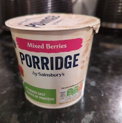 Mixed Berries Porridge