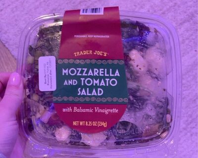 Trader Joes mozzarella and tomato salad