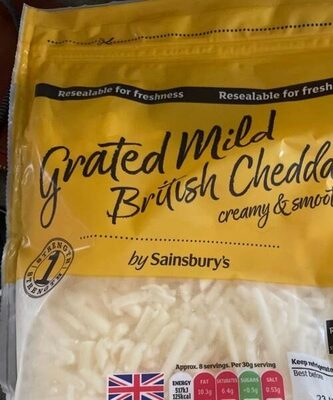Grated Mild British Cheddar