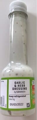 Garlic & Herb dressing