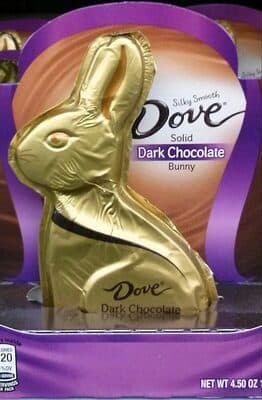 Solid Dark Chocolate Bunny