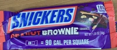 Snickers Peanut Brownie
