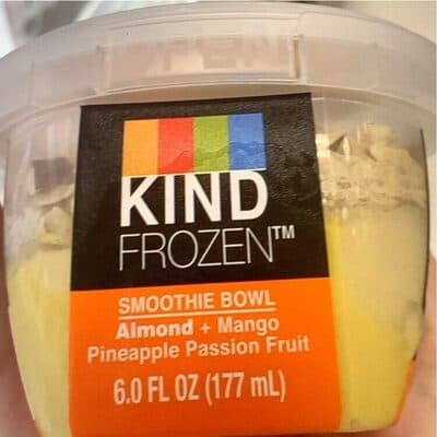 Smoothie Bowl Almond + Mango Pineapple Passion Fruit