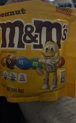 peanut m&m's chocolate candies