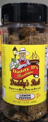 Daddy’s Rub Lemon Pepper
