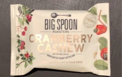 Cranberry Cashew Bar