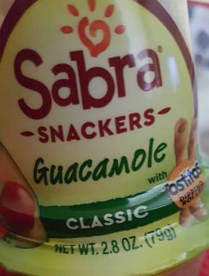 Classic Guacamole with Dipping Rolls Tortilla Chips Snackers