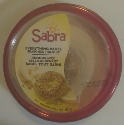 Everything Bagel Seasoned Hummus
