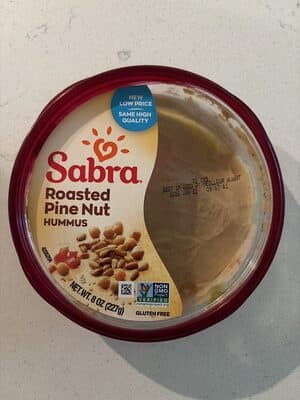 Roasted Pine Nut Hummus