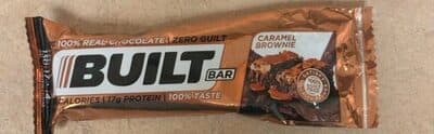 Built bar caramel brownie