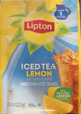 Lipton Lemon Iced Tea Mix