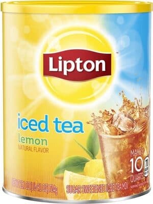 Lemon Flavor Sweetened Iced Tea Mix