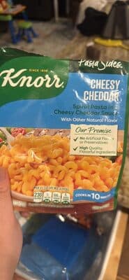Pasta Sides Cheesy Cheddar