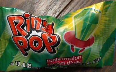 Ring pop melon d'eau