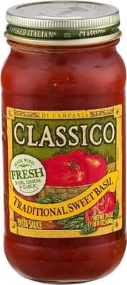 Traditional Sweet Basil Pasta Sauce
