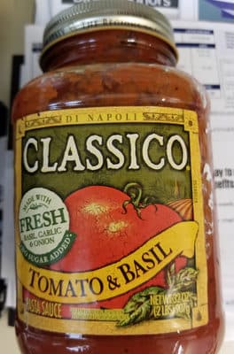 Tomato & Basil Pasta Sauce
