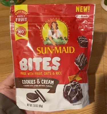 Cookies & Cream Flavored Bites