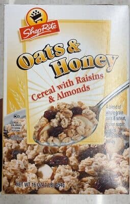 Oats & Honey Cereal with Raisins & Almonds