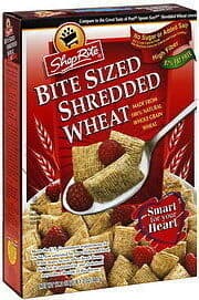 SHREDDED WHEAT BITE SIZED CEREAL, SHREDDED WHEAT