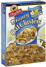 Honey Flavored Oat Clusters with Almonds Multi-Grain Cereal