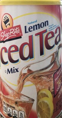 Natural Lemon Iced Tea Mix