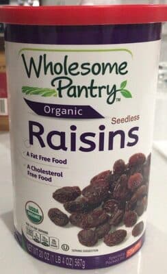 Organic Thompson Seedless Raisins
