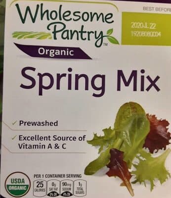 Spring mix salad