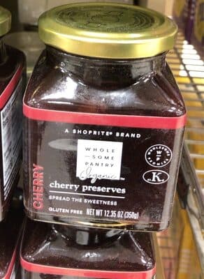 Organic Cherry Preserves
