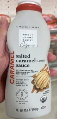 Organic Salted Caramel Flavored Sauce