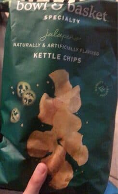 Jalapeno Flavored Specialty Kettle Chips