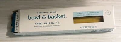 ENRICHED MACARONI PRODUCT, ANGEL HAIR NO. 11